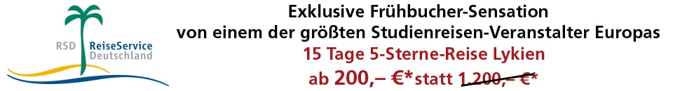 Lykien: 15 Tage 5-Sterne-Reise